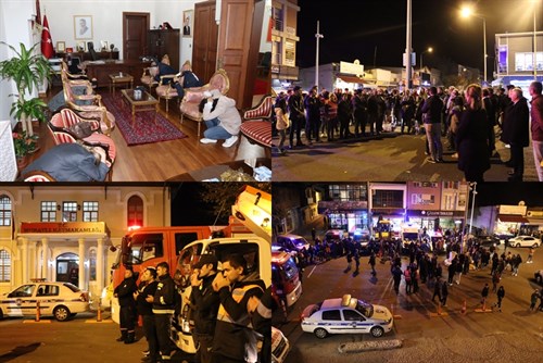 Sayın Kaymakamımız Bülent UYGUR “Deprem Anı Ülke Tatbikatı”na Katıldı